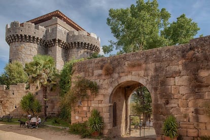 El castillo de Granadilla, en Cáceres.