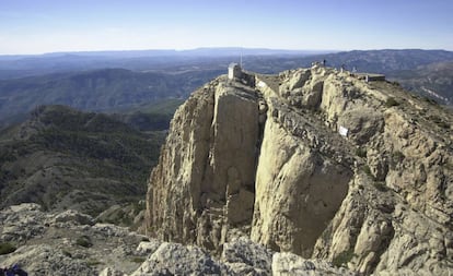 The top of Penyagolosa, in Castellón.