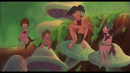 Fotograma de la película 'Ferngully: las aventuras de Zak y Crysta'.