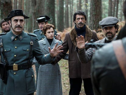 Un fotograma de la primera temporada de la serie 'El Ministerio del Tiempo'.