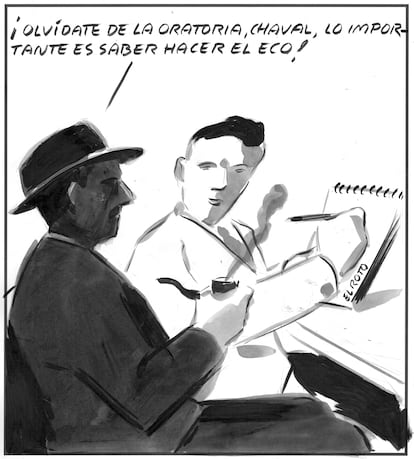 El Roto: eco, eco