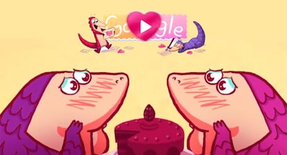 doodle San Valentín