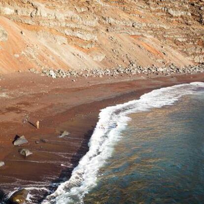 La playa del Verodal, en El Hierro