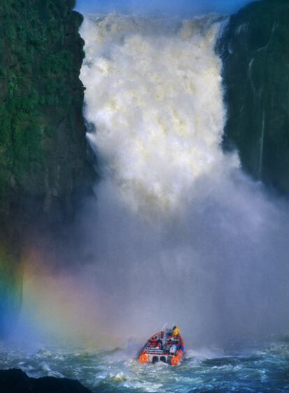 Salto de San Martín, en el lado argentino de las cataratas del Iguazú.