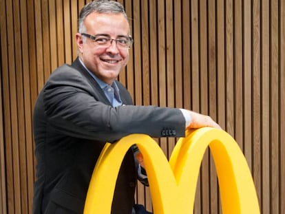 El presidente de McDonald’s España, Luis Quintiliano. 
 