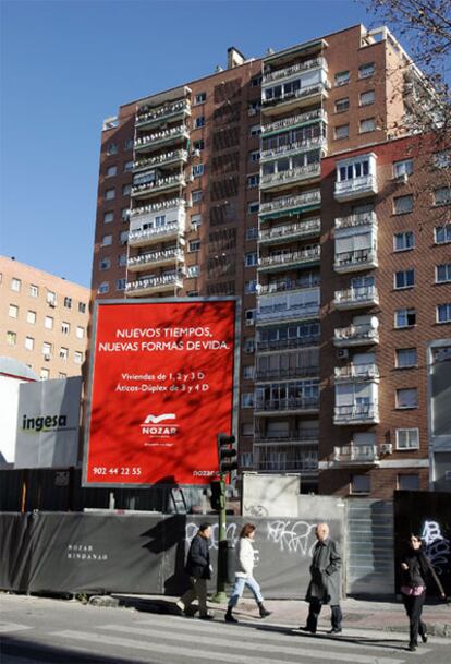 Solar de Nozar que ocupó el Hotel Mindanao, en Madrid.