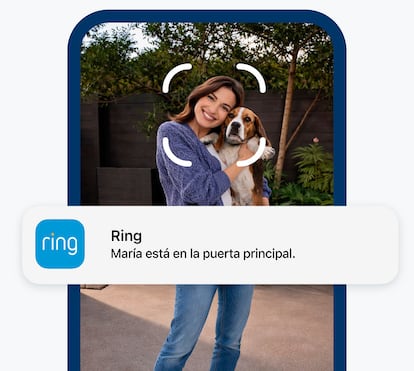 Ring nueva función Rostros Reconocidos