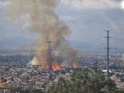 Explosión de una pipa de gas en Iztapalapa