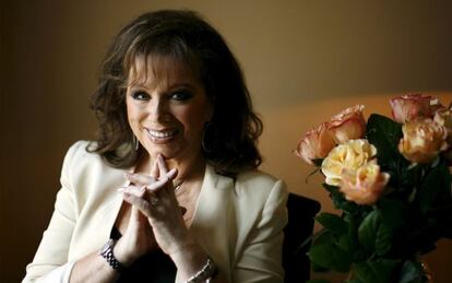 Jackie Collins, en una imagen de 2008.