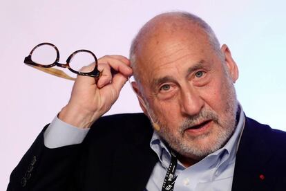 Stiglitz, este lunes en la Ciudad de México.