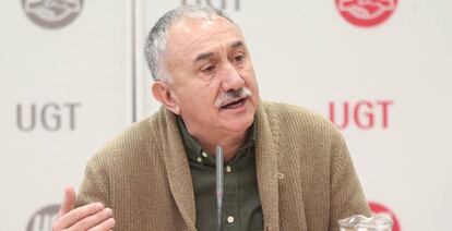 El secretario general de UGT, Pepe Álvarez.