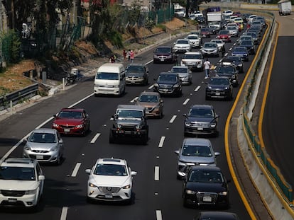 La carretera México-Cuernavaca, en una imagen de archivo.