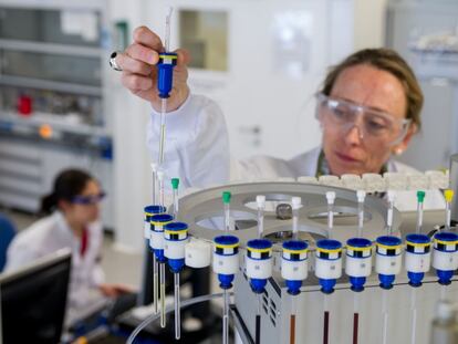 Instalaciones de la farmacéutica británica GSK en Tres Cantos.