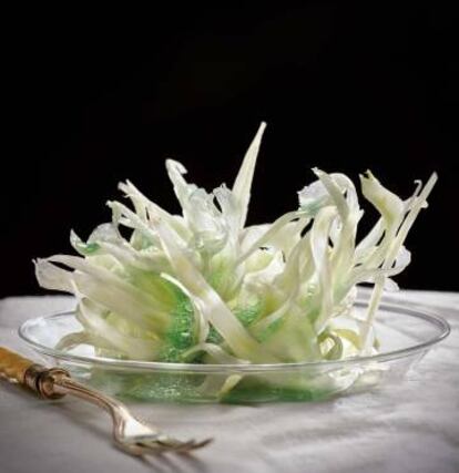 Ensalada de hinojo, una de las recetas del libro 'Cocina Verde' de Rodrigo de la Calle.