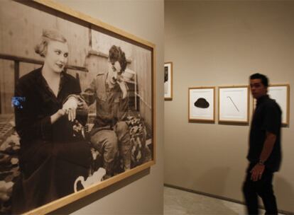 Un aspecto de la muestra <i>Chaplin en imágenes</i> que puede verse en Málaga.