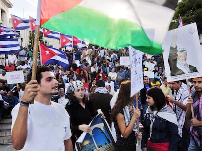 Palestinos en Cuba