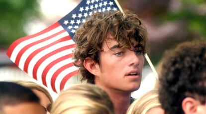 Conor Kennedy en las celebraciones del 4 de julio, en 2014.