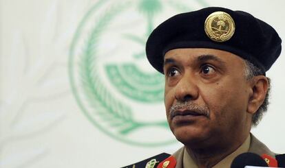 El general Al Turki, portavoz de Interior saudí.