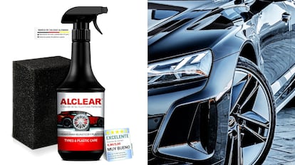 abrillantador neumaticos y plasticos coche