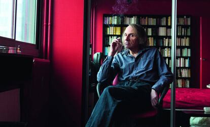 El escritor Michel Houellebecq. 