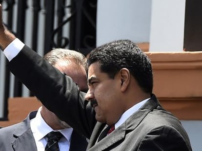 Nicolás Maduro nesta terça-feira em Caracas.