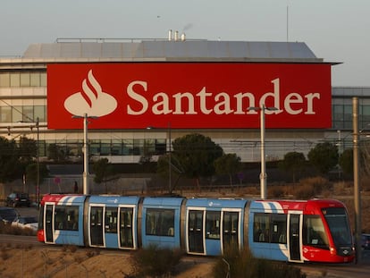 Sede del grupo Santander, en Boadilla del Monte (Madrid).