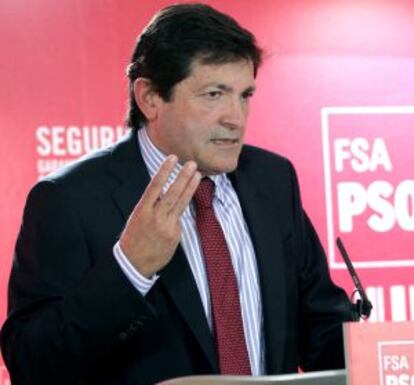 El candidato socialista a la presidencia del Principado de Asturias, Javier Fernández.