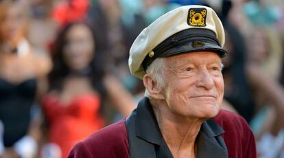 Hugh Hefner, en un evento en Los Angeles en 2014. 