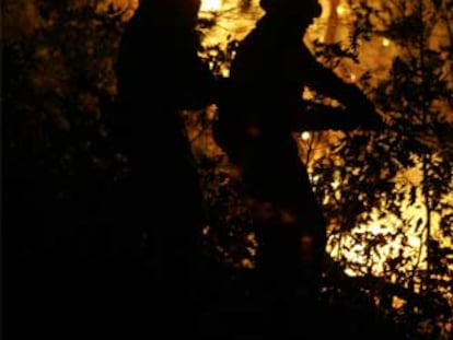 Retenes contra el fuego