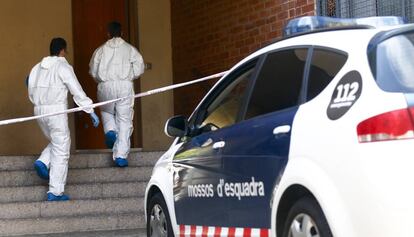 Agents dels Mossos.