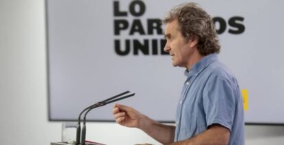 El director del Centro de Coordinación de Alertas y Emergencias Sanitarias, Fernando Simón.