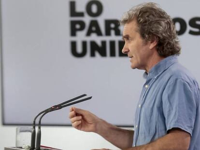 El director del Centro de Coordinación de Alertas y Emergencias Sanitarias, Fernando Simón.