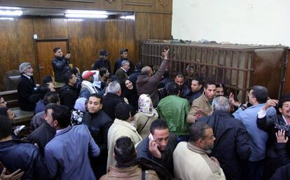 Imagen de un tribunal en Egipto.