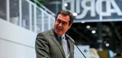 El presidente de la CEOE, Antonio Garamendi.