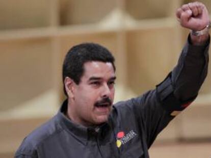 En la imagen, el presidente encargado de Venezuela, Nicolás Maduro. EFE/Archivo
