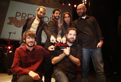 Vetusta Morla, premiado por el mejor disco y mejor grupo del milenio en los premios Rolling Stone.