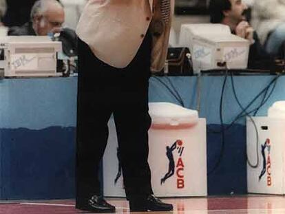 Tim Shea, en sus tiempos de entrenador en la ACB.