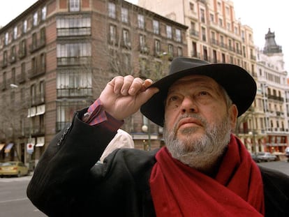 Peter Berling, escritor, fotografiado en Madrid en 2001.