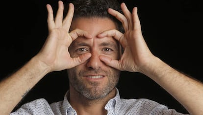 Borja Sémper hace un gesto en San Sebastián en julio pasado.