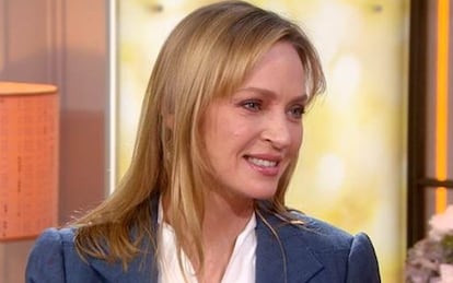 Uma Thurman, na quinta-feira no Today Show da NBC