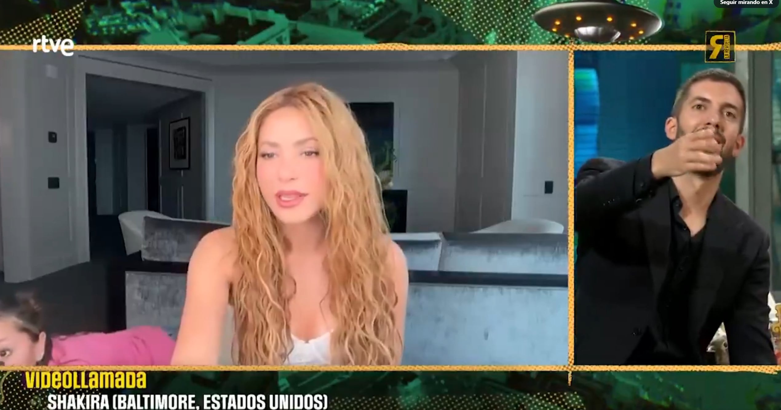 La asistente de Shakira se cuela sin querer en ‘La revuelta’ con una histórica intervención: “Gracias, Diana”
