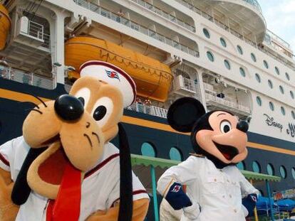 Un crucero ambientado en los personajes de Disney que atraca en Vigo