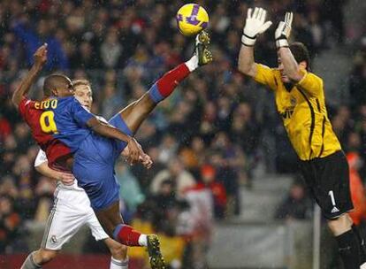 Eto'o ante Casillas