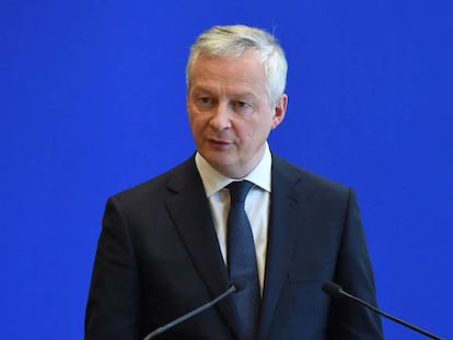 El ministro francés de Finanzas, Bruno Le Maire