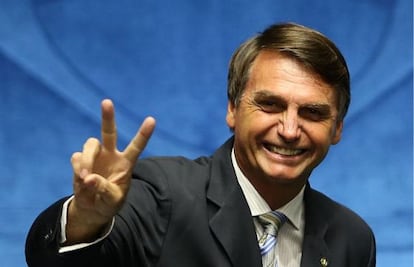 O deputado Jair Bolsonaro.