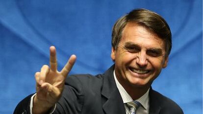 O deputado Jair Bolsonaro.