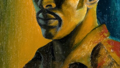 'Autorretrato' (1947), del artista sudafricano Gerard Sekoto, uno de los nombres celebrados ahora por el Centro Pompidou de París.