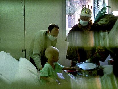Regalos en los hospitales