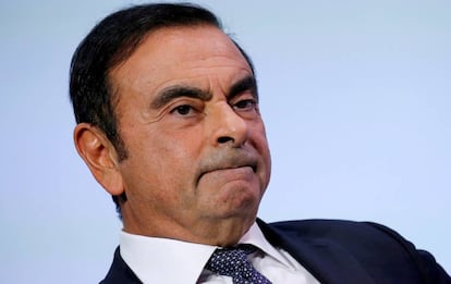 Carlos Ghosn, el pasado 1 de octubre en París.