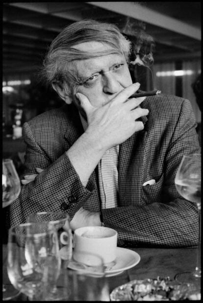 Anthony Burgess (1917-1993) en 1985.